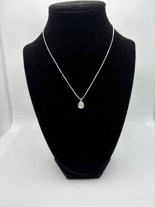 Silver plated necklace
